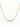 Solid Gold Diamond Cut Rope Chain - 2.5mm