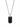 Dog Tag Pendant (Black & Silver)